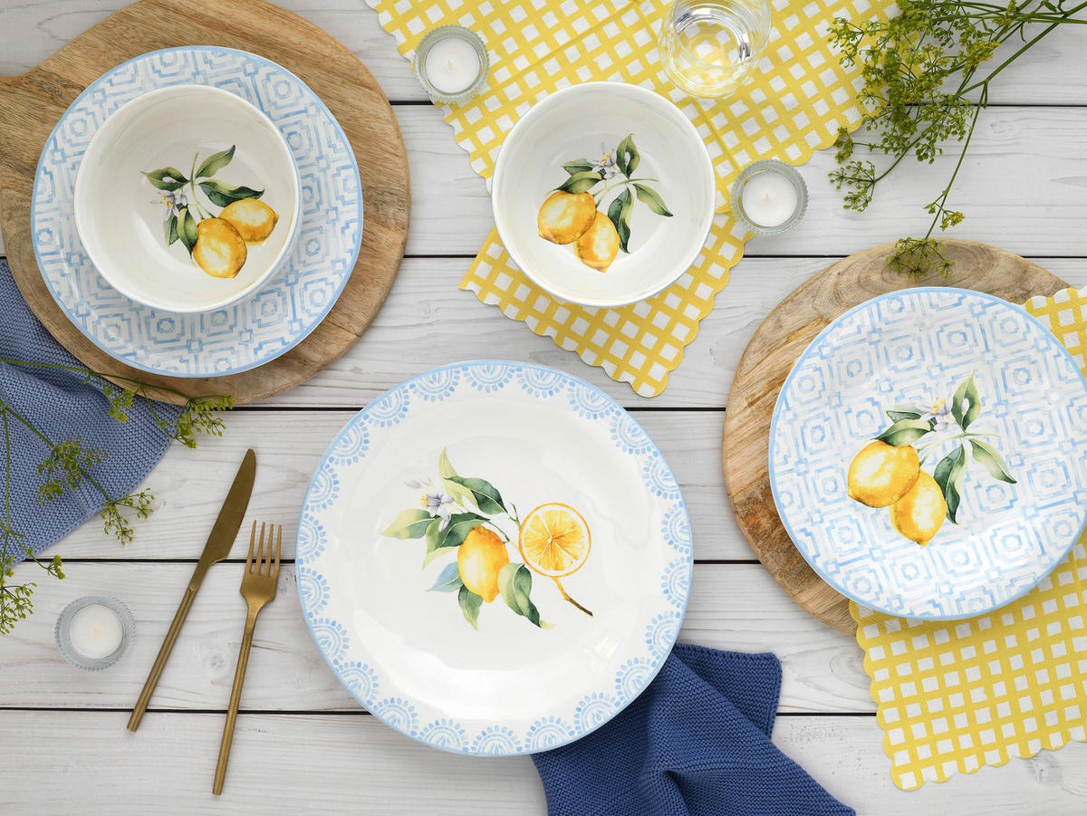 TAFELSERVICE 12-teilig  - Multicolor, Basics, Keramik - Creatable