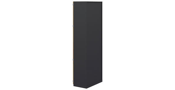 AKTENSCHRANK Anthrazit, Hickory  - Anthrazit/Hickory, KONVENTIONELL, Holzwerkstoff (80/220,5/41,9cm) - Moderano