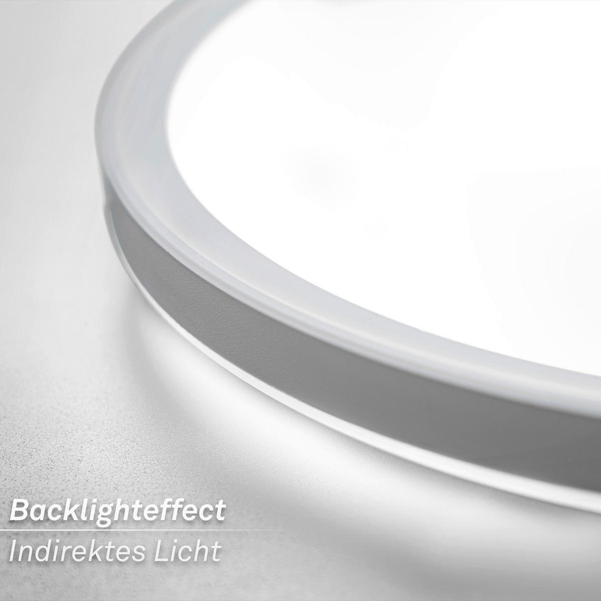 LED-DECKENLEUCHTE Tava A 29/3 cm   - Weiß, Basics, Kunststoff (29/3cm) - Briloner