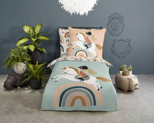 KINDERBETTWÄSCHE Destin Renforcé 135/200 cm  - Multicolor, Design, Textil (135/200cm)