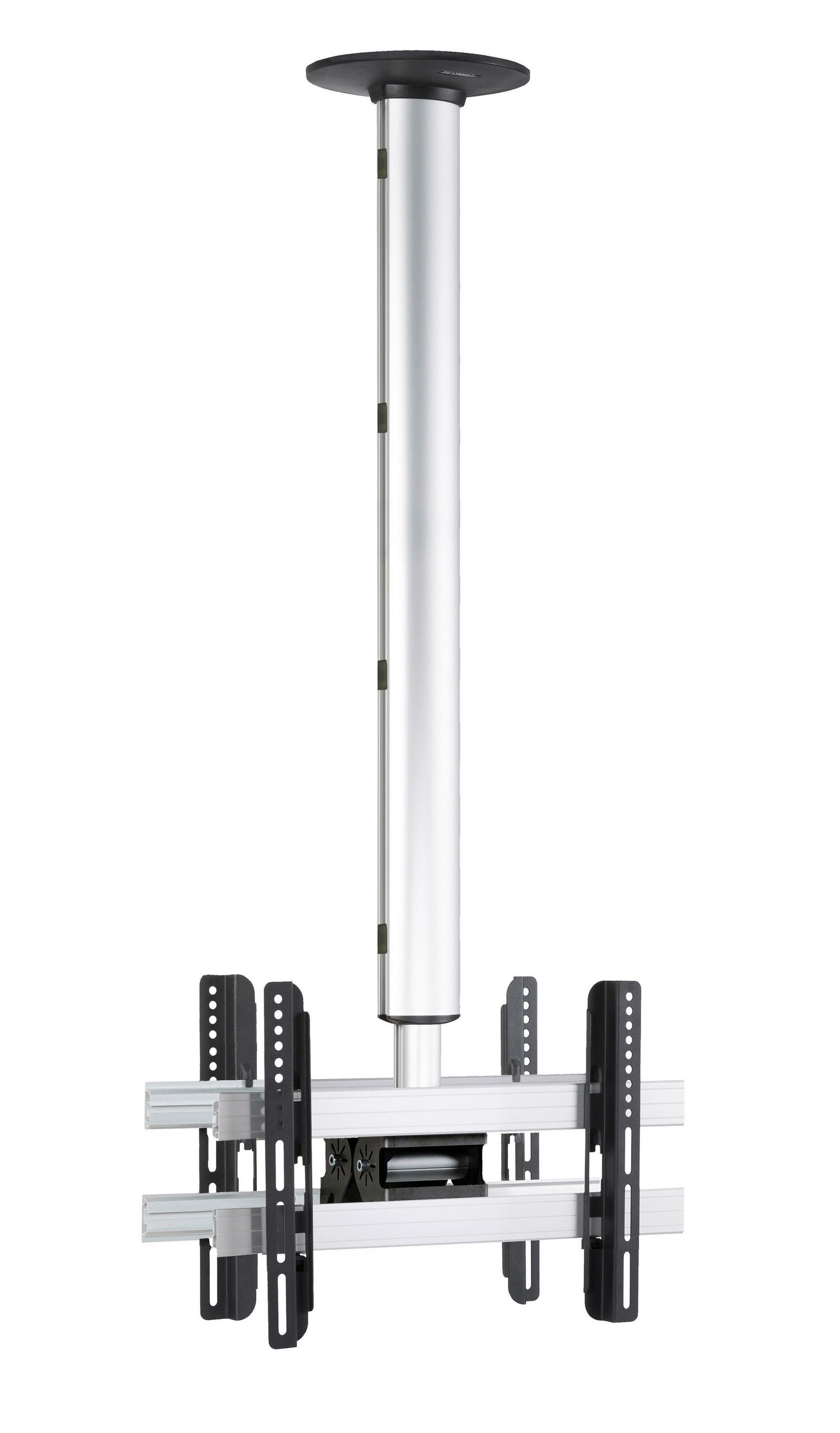 TV-HALTERUNG Silberfarben  - Silberfarben, Modern, Metall (42/127/19cm) - MID.YOU