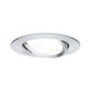 LED-EINBAUSPOT 8,4 cm  - Alufarben, Design, Metall (8,4cm) - Paulmann