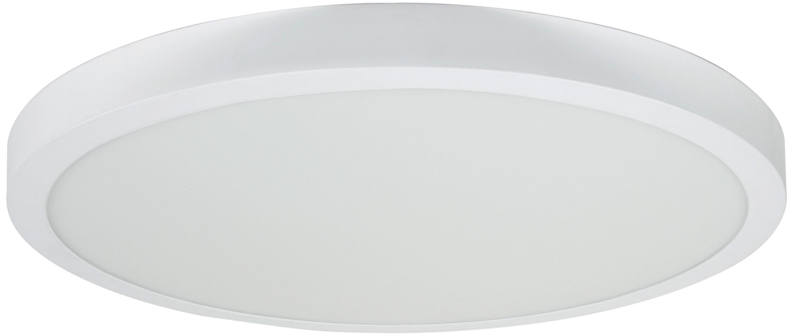 LED-DECKENLEUCHTE 60,5/4 cm   - Weiß, Basics, Kunststoff/Metall (60,5/4cm)