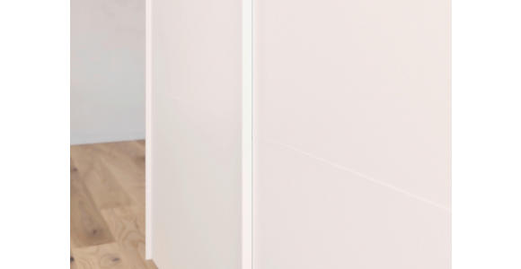SCHWEBETÜRENSCHRANK 271/223/68 cm 3-türig Weiß - Weiß, KONVENTIONELL, Glas/Holzwerkstoff (271/223/68cm) - Novel