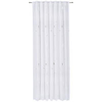 FERTIGVORHANG  halbtransparent  140/245 cm   - Weiß/Grau, Natur, Textil (140/245cm) - Esposa