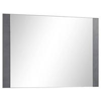 OGLEDALO ZIDNO  89/60/2 cm     - siva, Design, staklo/drvni materijal (89/60/2cm) - Xora