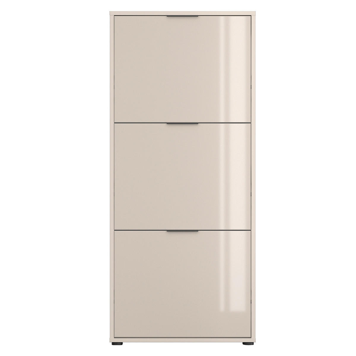 SCHUHKIPPER - Kaschmir/Schwarz, MODERN, Glas/Holzwerkstoff (60/137/17cm) - Boxxx