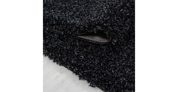 HOCHFLORTEPPICH 80 cm Life 1500 Anthrazit  - Anthrazit, KONVENTIONELL, Textil (80cm) - Novel