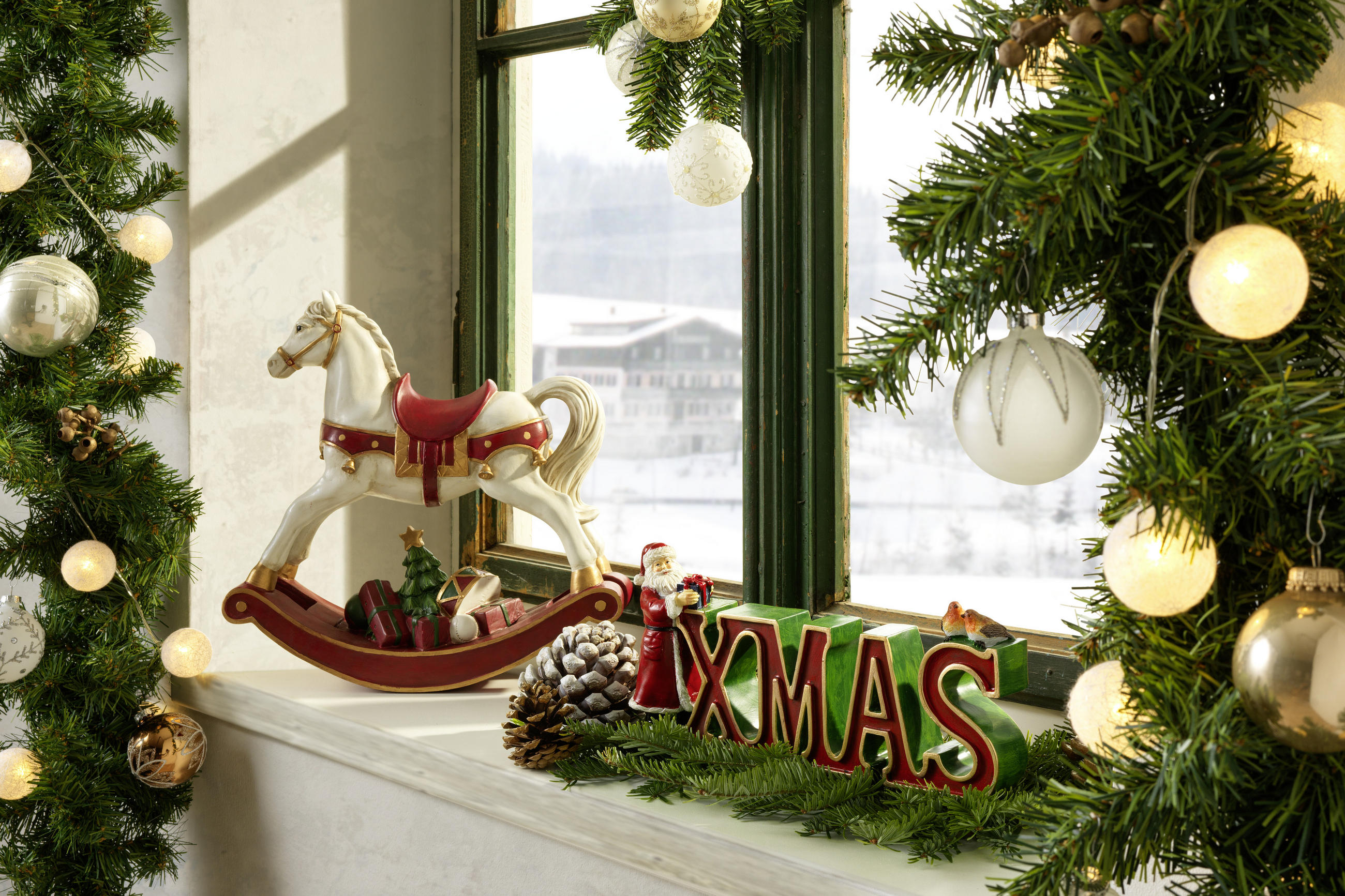 DEKOPFERD WINTER COLLAGE ACCESSIORES  - Multicolor, Basics, Kunststoff (33/11/32,5cm) - Villeroy & Boch