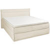 BOXSPRINGBETT 180/200 cm  in Creme  - Creme, Design, Kunststoff/Textil (180/200cm) - Musterring