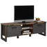 TV-ELEMENT - Anthrazit/Grau, KONVENTIONELL, Holzwerkstoff/Kunststoff (168 52 42cm) - Hom`in TV-ELEMENT - Anthrazit/Grau, KONVENTIONELL, Holzwerkstoff/Kunststoff (168 52 42cm) - Hom`in