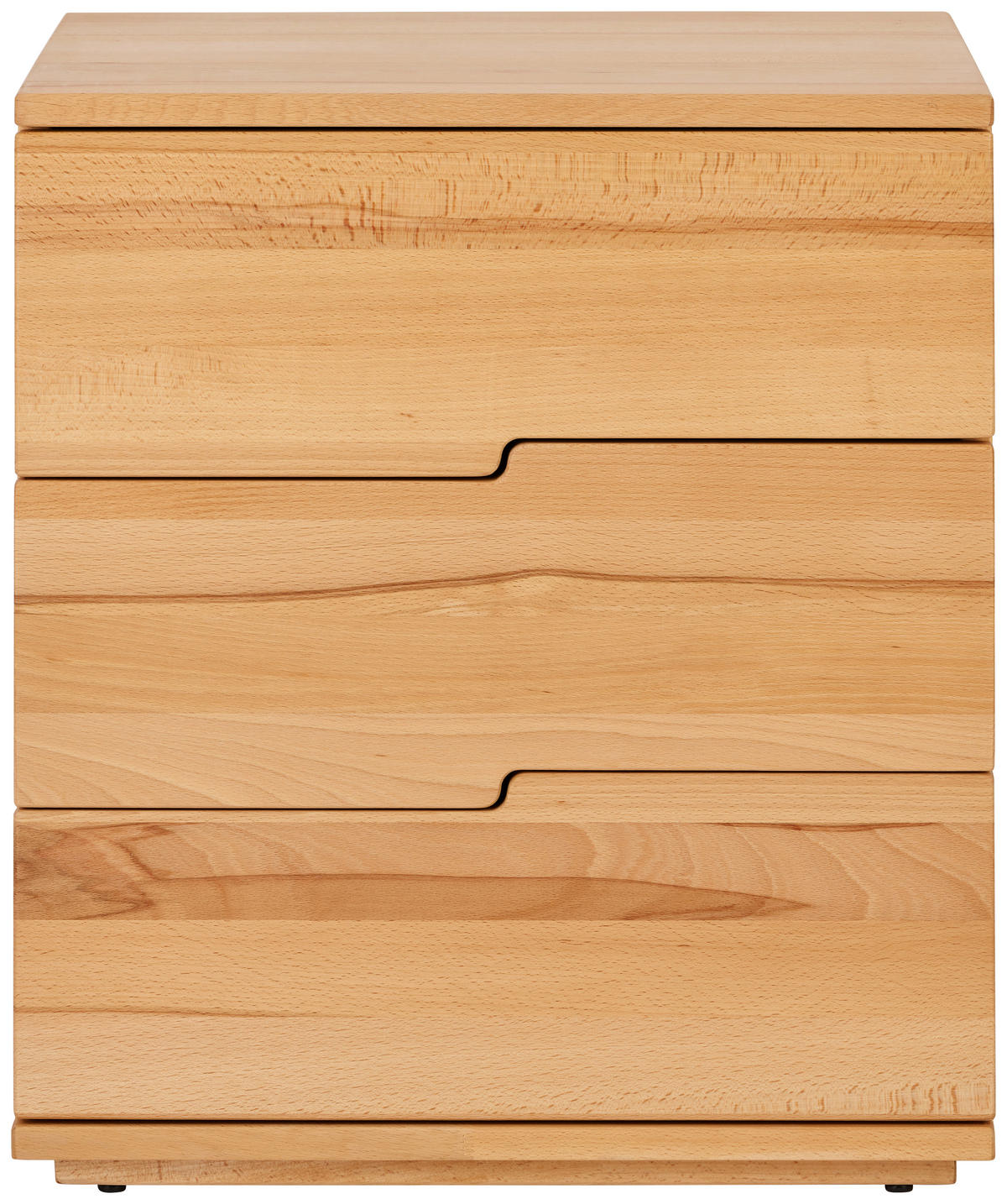 NACHTKÄSTCHEN 50/60/40 cm  in massiv Kernbuche  - Natur, Holz (50/60/40cm) - MID.YOU