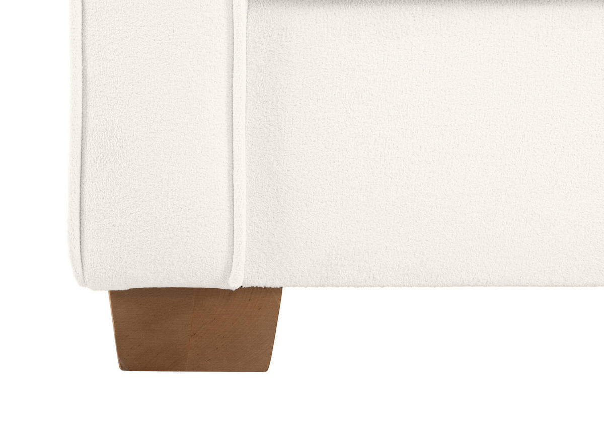 SESSEL in Creme  - Buchefarben/Creme, Design, Holz/Textil (93/89/82cm) - MID.YOU