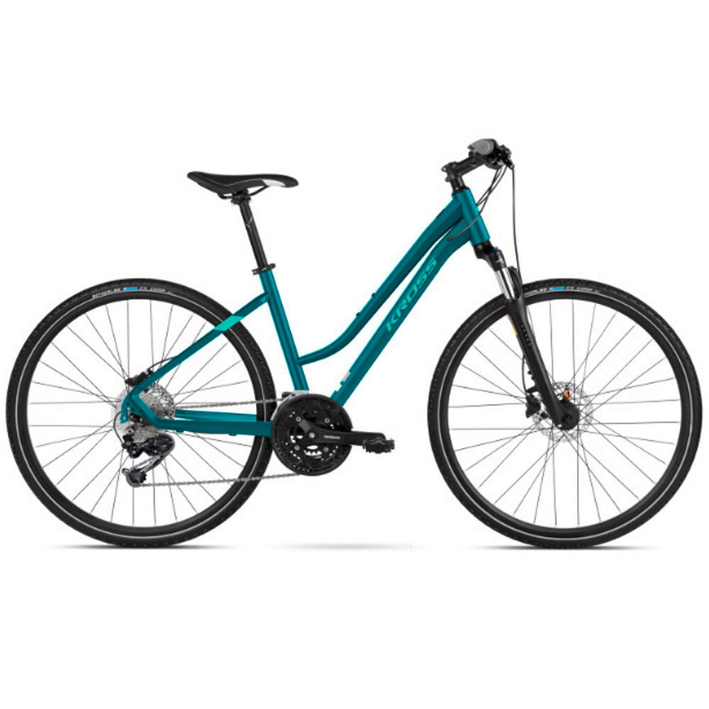 MOUNTAINBIKE 28 Zoll Damen, Herren  - Türkis/Grün, KONVENTIONELL, Metall (180/50/110cm)