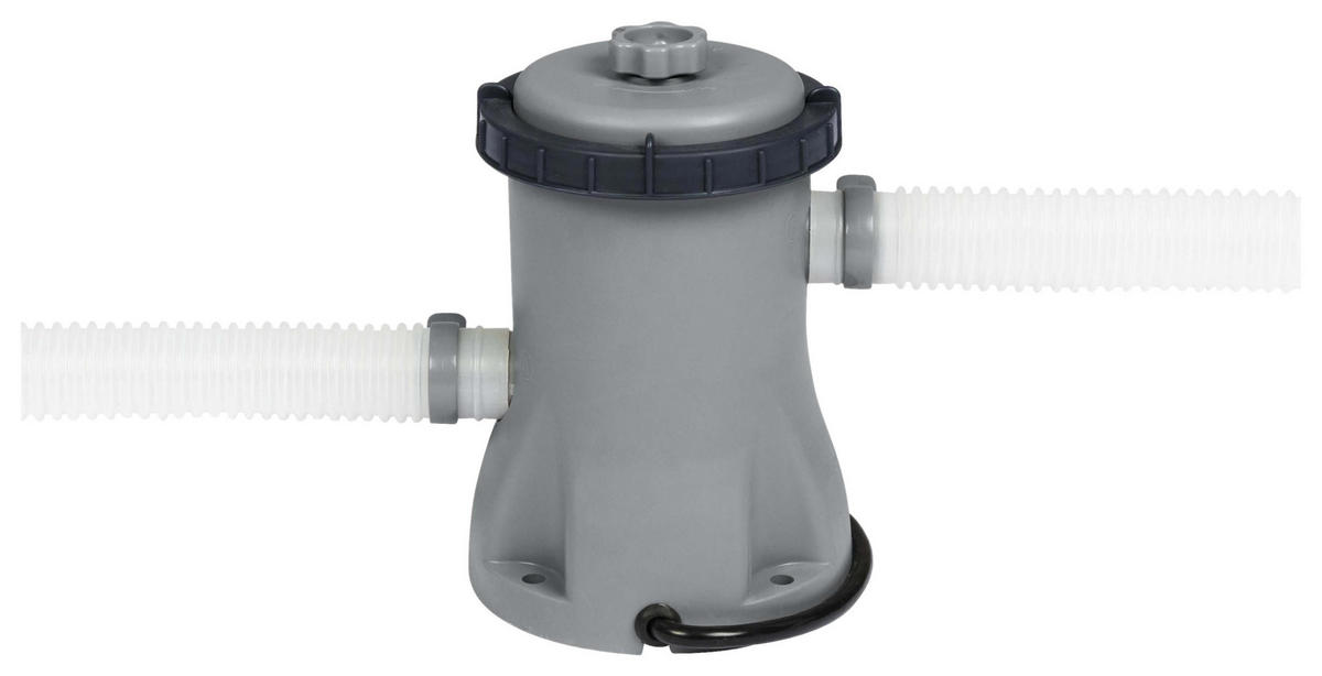 BAZÉN 305/200/84 cm - šedá/bílá, Basics, kov/plast (305/200/84cm) - Bestway