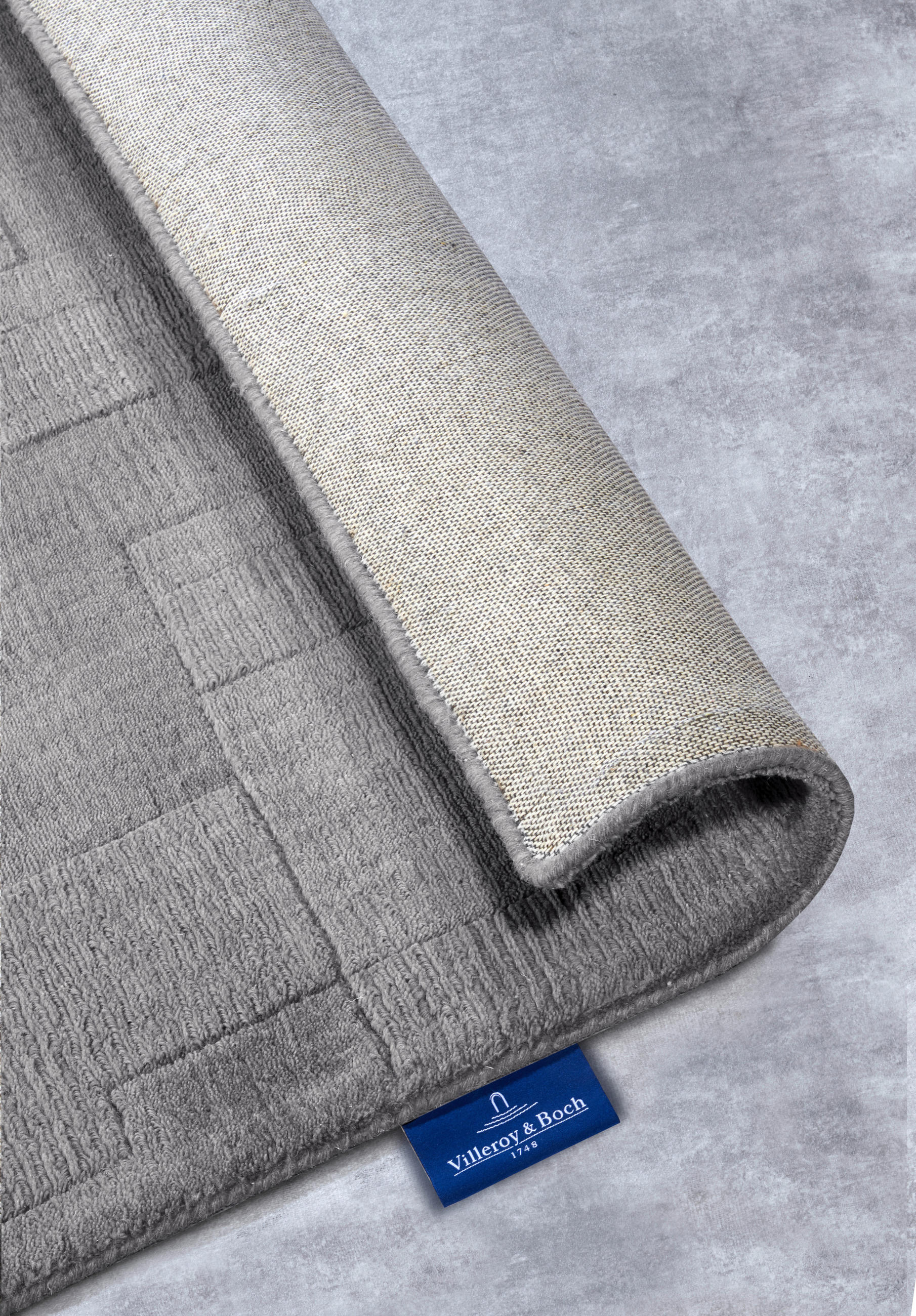HANDWEBTEPPICH 160/230 cm Kollektion 1906 Grau  - Grau, Basics, Textil (160/230cm) - Villeroy & Boch