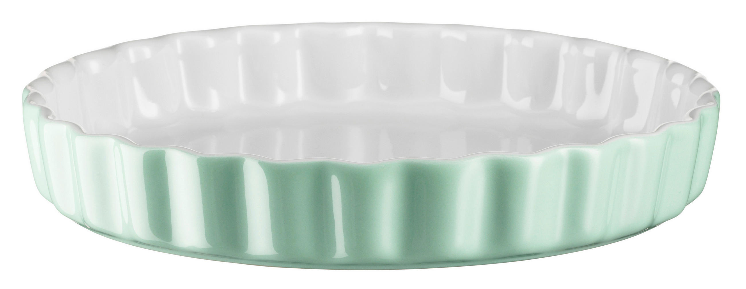TORTENFORM KITCHEN TIME  - Hellgrün, Basics, Keramik (27cm) - Mäser