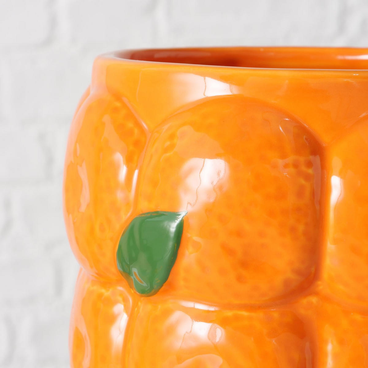 VASE 26,5 cm  - Orange, LIFESTYLE, Keramik (16/26,5cm)