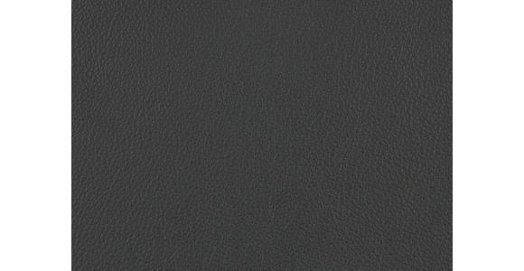 ECKSOFA  in Echtleder Anthrazit  193/328 cm  - Anthrazit/Schwarz, Design, Leder/Metall (193/328cm) - Dieter Knoll