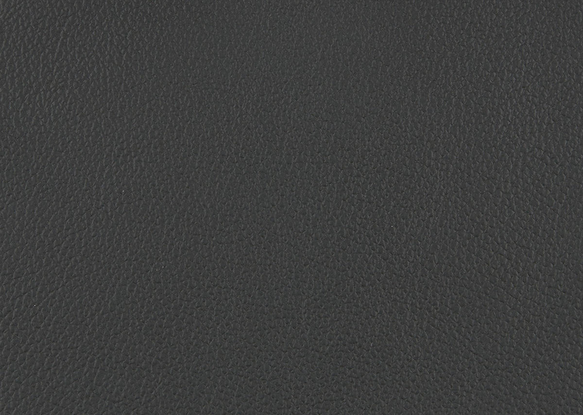 ECKSOFA in Echtleder Anthrazit  193/328 cm  - Anthrazit/Schwarz, Design, Leder/Metall (193/328cm) - Dieter Knoll