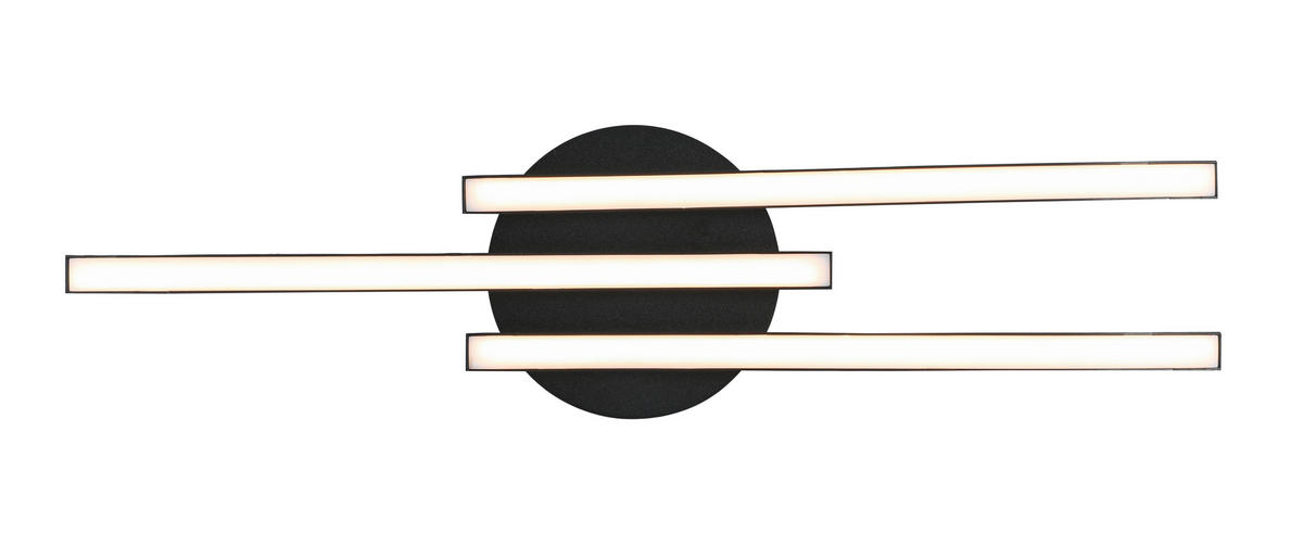 Plafonieră Cu Led 18 W    54,5/14/6,5 cm  - alb/negru, Basics, plastic/metal (54,5/14/6,5cm) - Boxxx