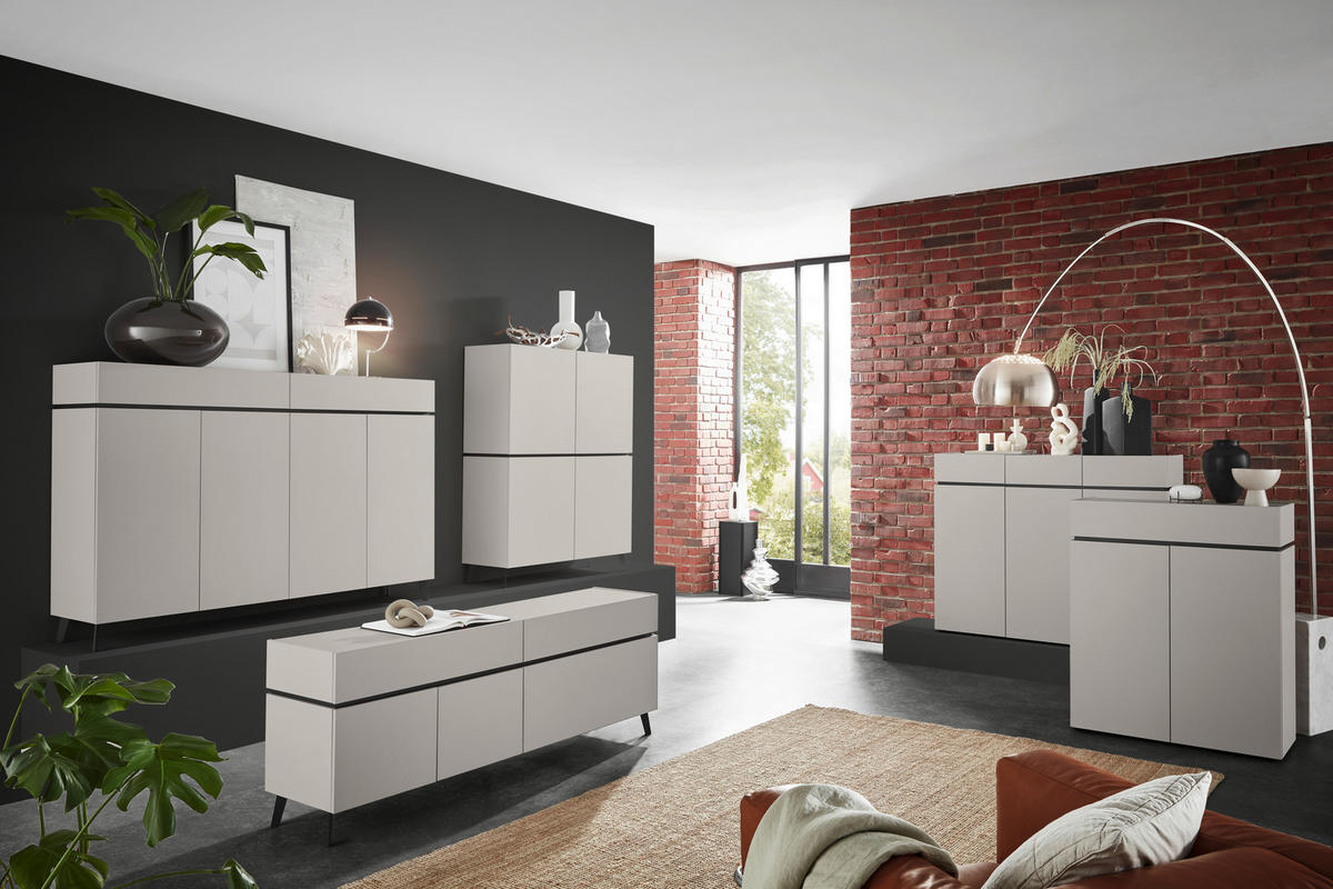 FUSSSET  12 cm  - Schwarz, Design, Metall (12cm) - Voleo