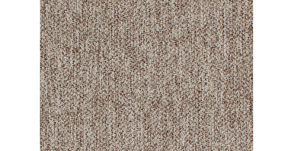 BOXSPRINGSOFA in Webstoff Hellbraun - Hellbraun/Schwarz, KONVENTIONELL, Textil/Metall (204/93/100cm) - Novel