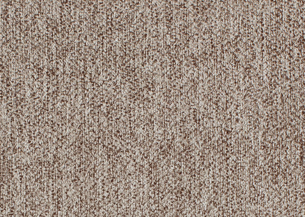 BOXSPRINGSOFA in Webstoff Hellbraun  - Hellbraun/Schwarz, Konventionell, Textil/Metall (204/93/100cm) - Livetastic