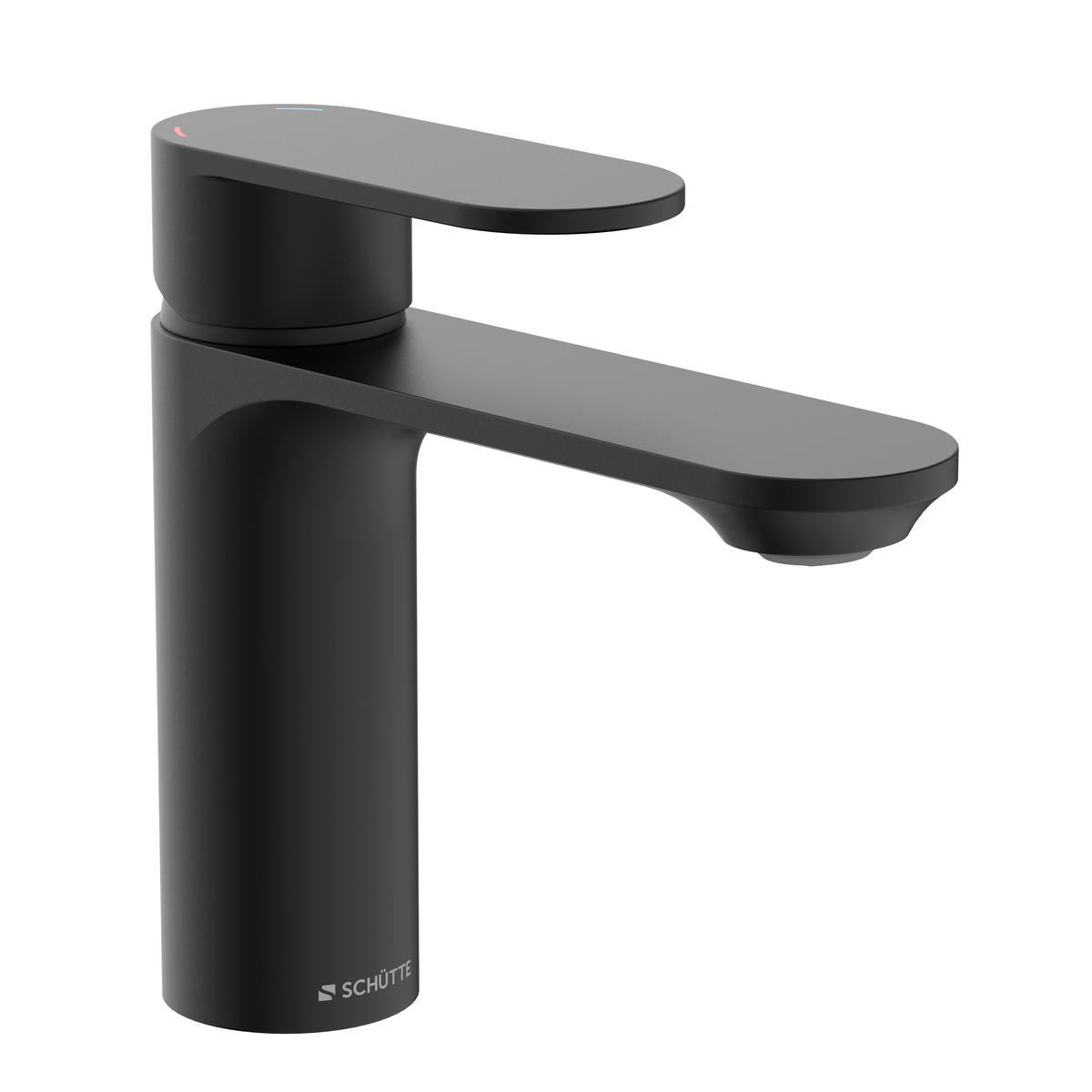 WASCHTISCHARMATUR 32316  - Schwarz, Basics, Metall (4,5/14,5/16cm) - Schütte