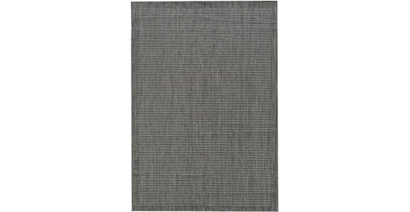 OUTDOORTEPPICH 60/100 cm GIZA Schwarz  - Schwarz, Basics, Textil (60/100cm) - Novel