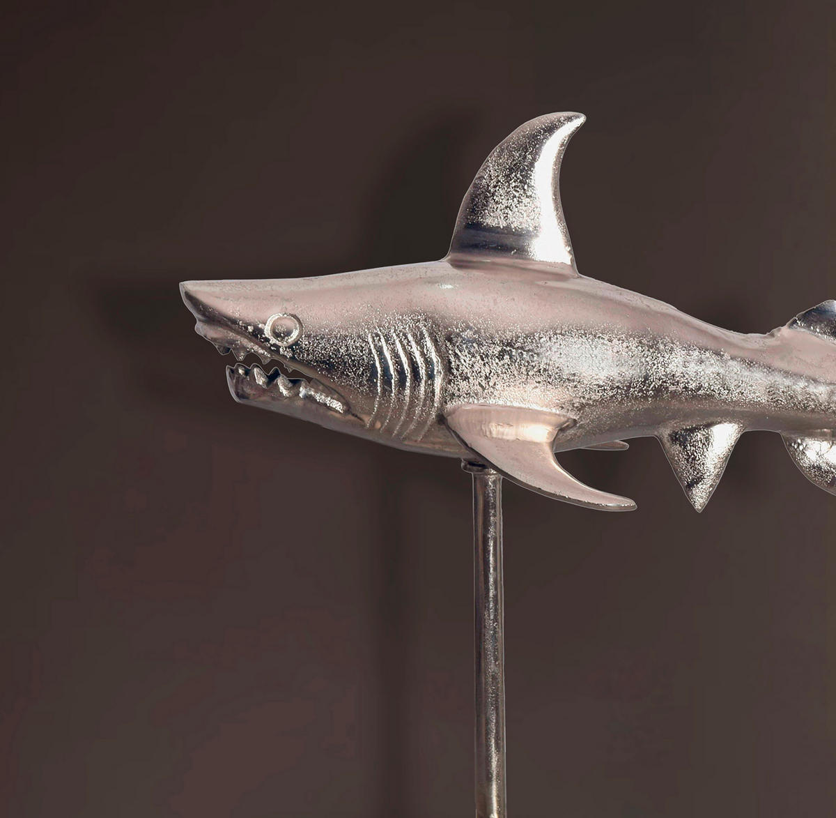 DEKOTIER - Silberfarben, Design, Metall (70/49/27cm) - Livetastic