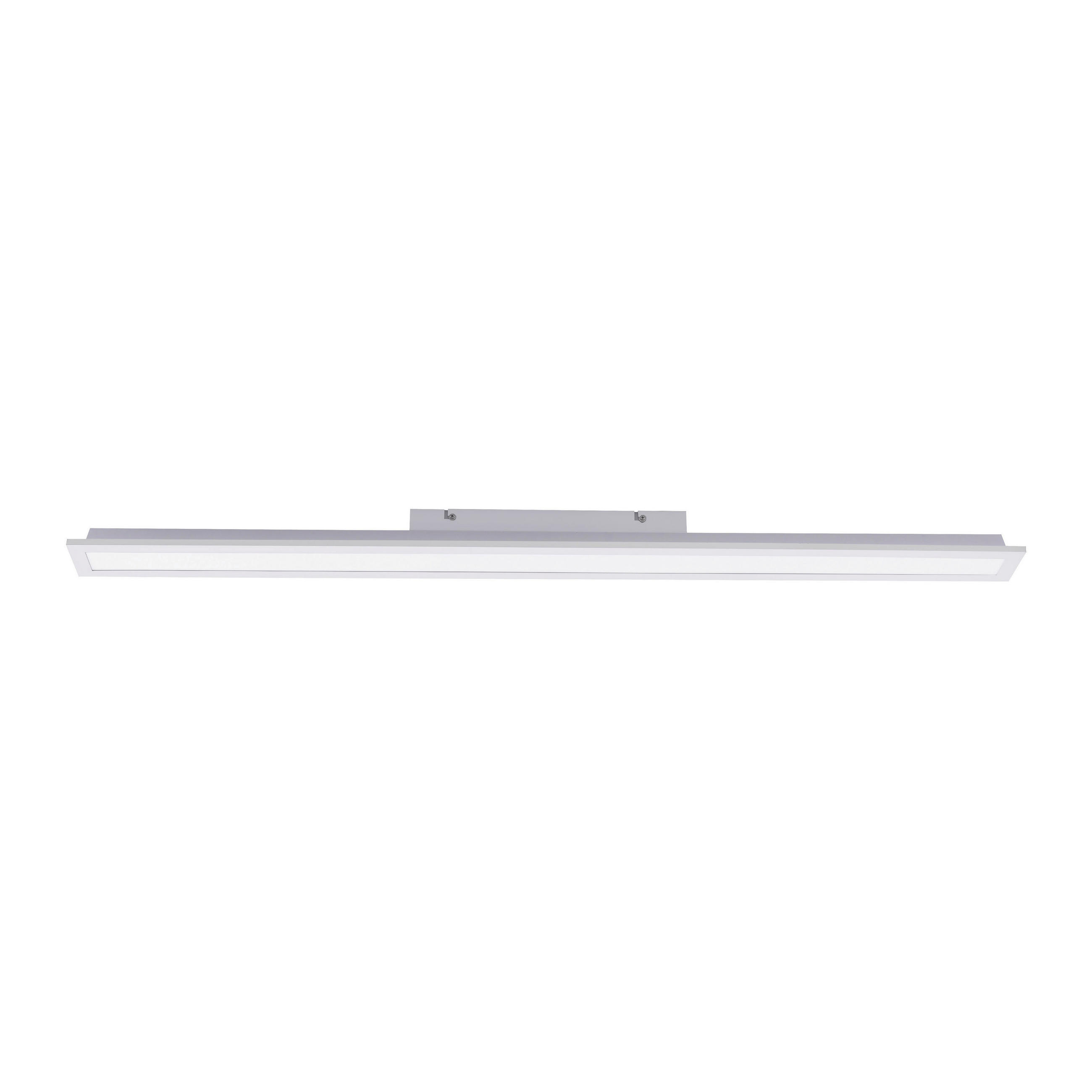 LED-DECKENLEUCHTE 100/10/6,6 cm   - Basics, Kunststoff/Metall (100/10/6,6cm)
