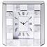 UHR Silberfarben - Silberfarben, Basics, Glas/Holz (25,5/25,5/6,5cm) - Ambia Home