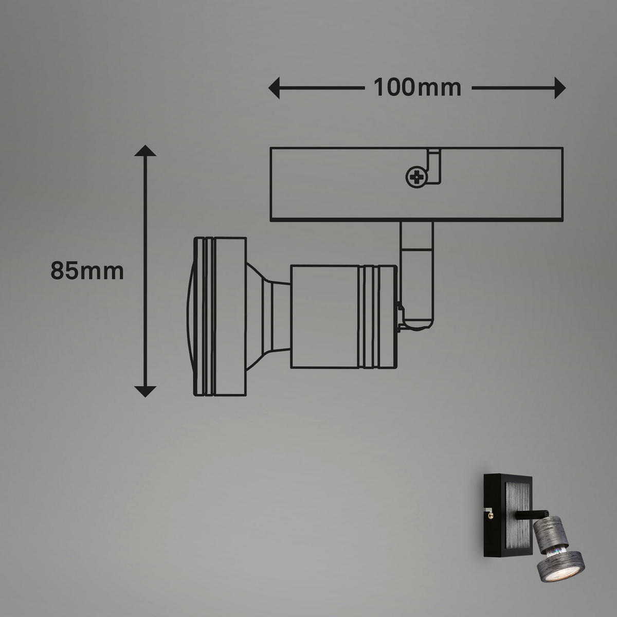 REFLEKTOR     10/7/8,5 cm          - srebrne barve, Basics, kovina (10/7/8,5cm)