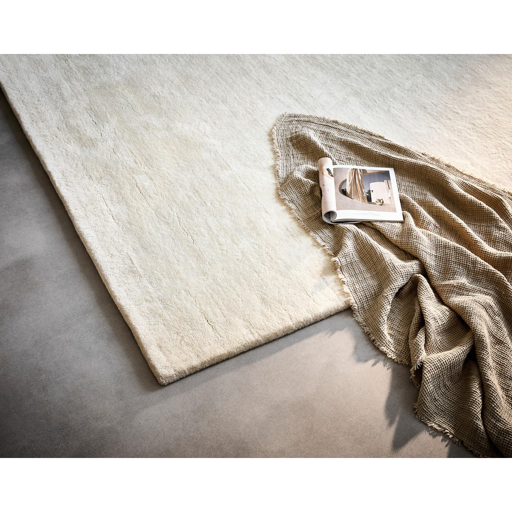 Thumbnail - Linea Natura Berberteppich, Weiß, Creme, Textil, rechteckig, 250x300 cm, Care & Fair, Teppiche & Böden, Teppiche, Orient...