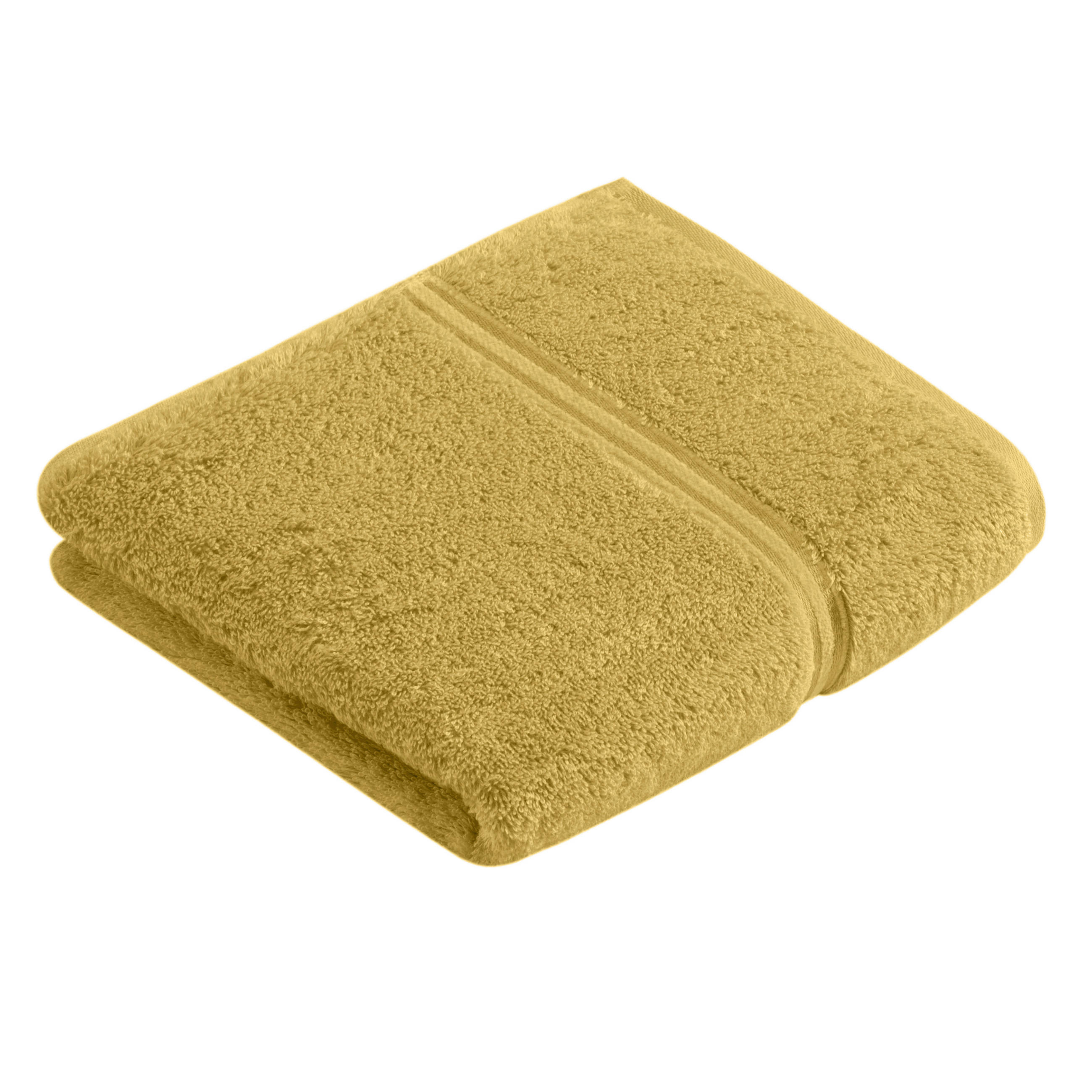 HANDTUCH 50/100 cm Belief Gelb  - Gelb, Basics, Textil (50/100cm) - Vossen