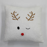 ZIERKISSEN  45/45 cm   - Creme, Basics, Textil (45/45cm)