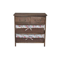 KOMMODE  in  - Braun, KONVENTIONELL, Holz/Papier (30/60/60cm) - MID.YOU