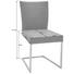 SCHWINGSTUHL in Metall, Textil Braun, Edelstahlfarben - Edelstahlfarben/Braun, Design, Textil/Metall (48/91,5/67cm) - Dieter Knoll SCHWINGSTUHL in Metall, Textil Braun, Edelstahlfarben - Edelstahlfarben/Braun, Design, Textil/Metall (48/91,5/67cm) - Dieter Knoll