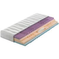 LEŽIŠČE IZ HLADNE PENE 90/200 cm  - bela, Basics, tekstil (90/200cm) - Optimo