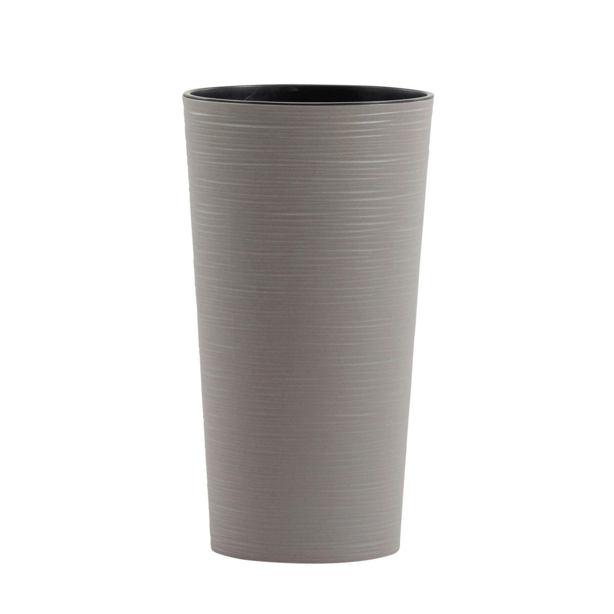 ÜBERTOPF-SET  2-teilig  - Grau, Basics, Kunststoff (25/46,5cm) - Siena Garden