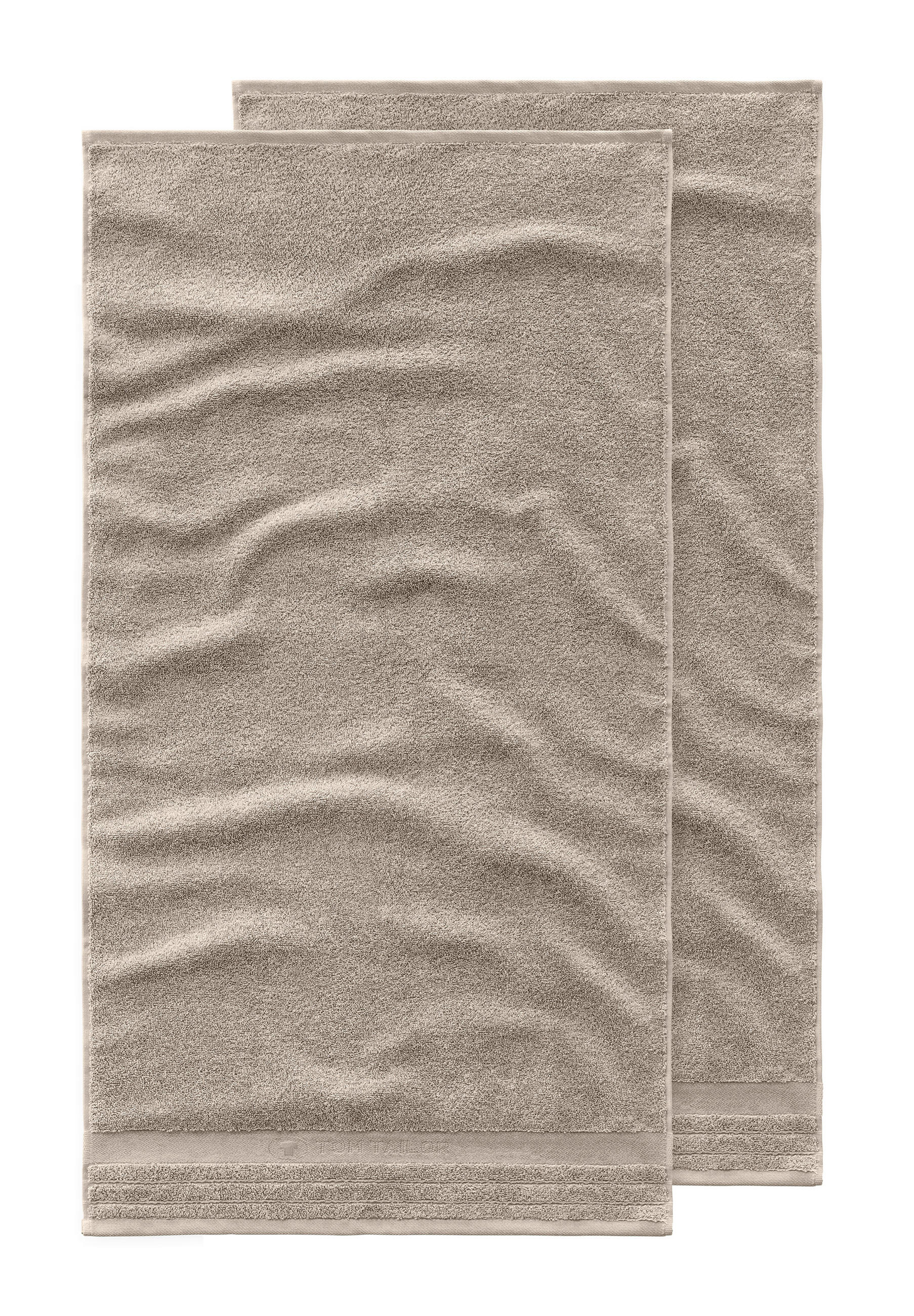 FROTTIERSET Sandfarben 5-teilig  - Sandfarben, Basics, Textil - Tom Tailor