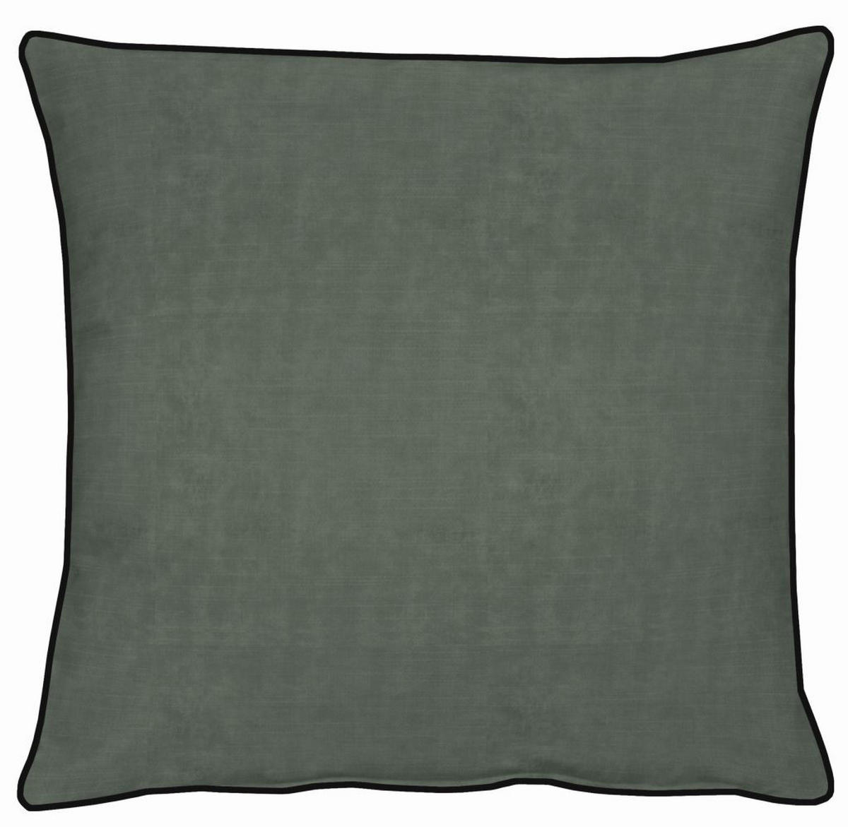 KISSENHÜLLE UNIQUE  46/46 cm  - Dunkelgrau, Basics, Textil (46/46cm) - Dieter Knoll