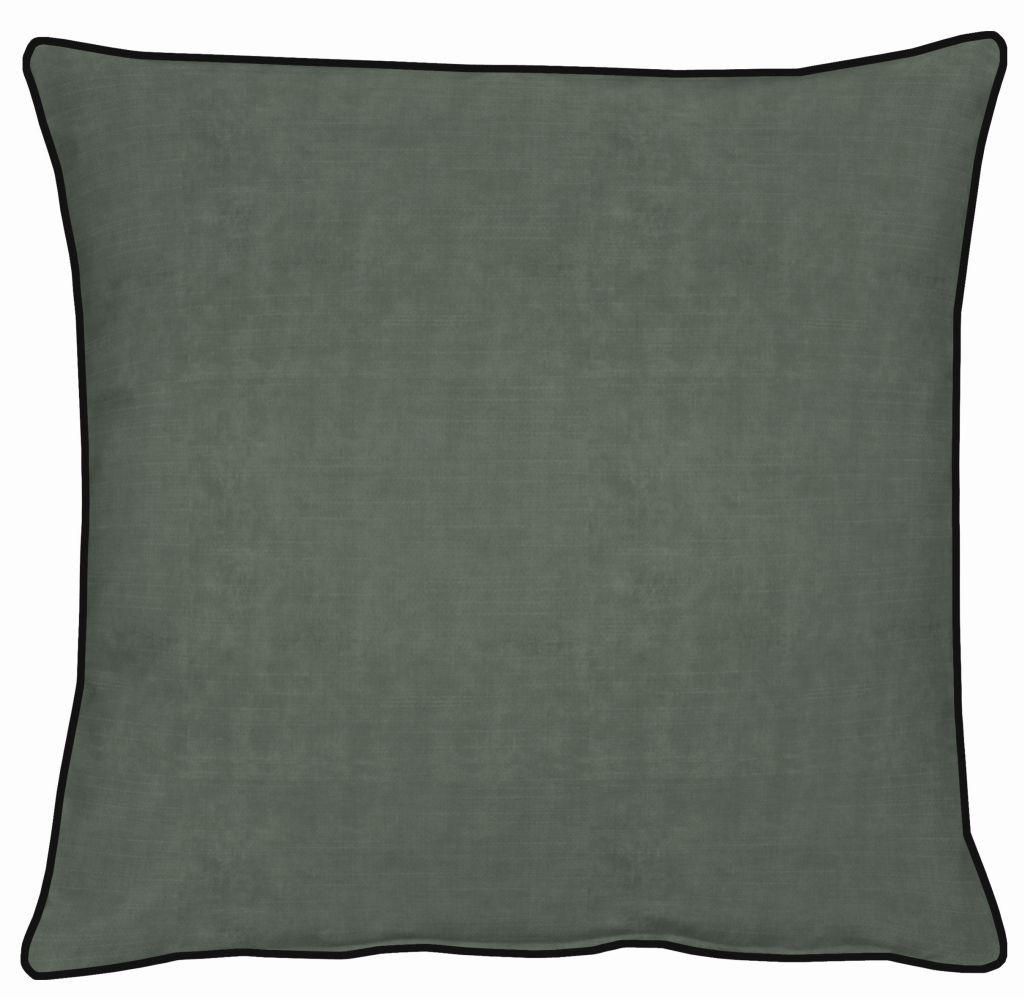 Dieter Knoll Kissenbezug Unique Dunkelgrau 46x46 cm