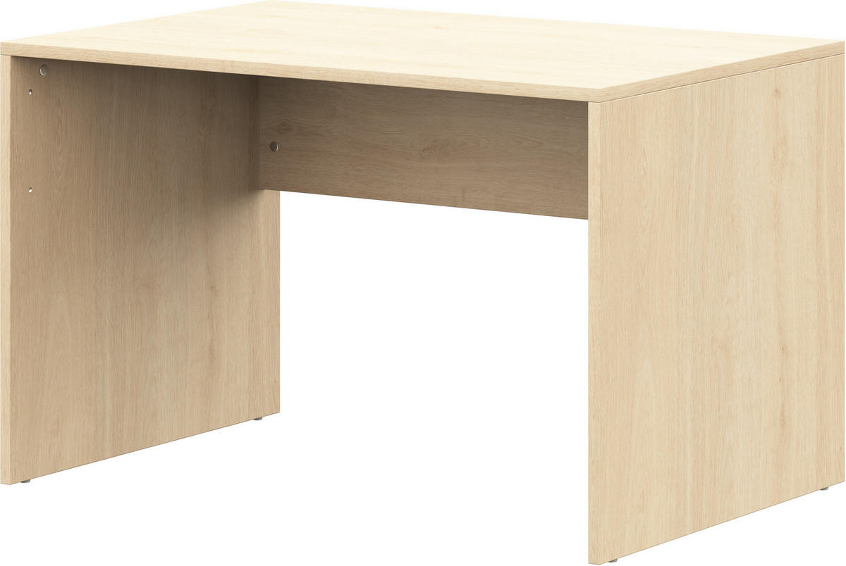 JUGENDSCHREIBTISCH 120/67/72 cm  in Eichefarben, Sandfarben  - Sandfarben/Eichefarben, Design, Holzwerkstoff (120/67/72cm) - Cantus