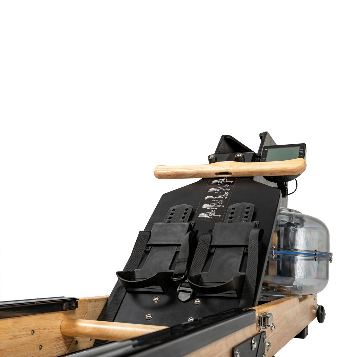 RODDMASKIN - ljusbrun/svart, Klassisk, metall/trä (205/52/56cm) - Atrigo