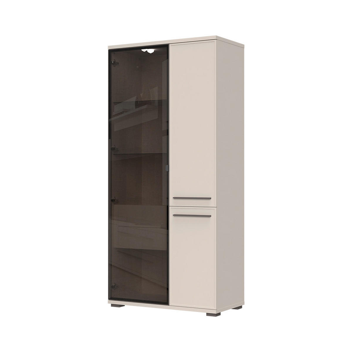 VITRINA   - Dizajnerski, staklo/pločasti materijal (90/193/46cm) - Hom`in