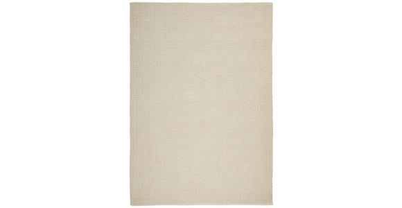 HANDWEBTEPPICH 70/130 cm  - Beige, Natur, Textil (70/130cm) - Linea Natura