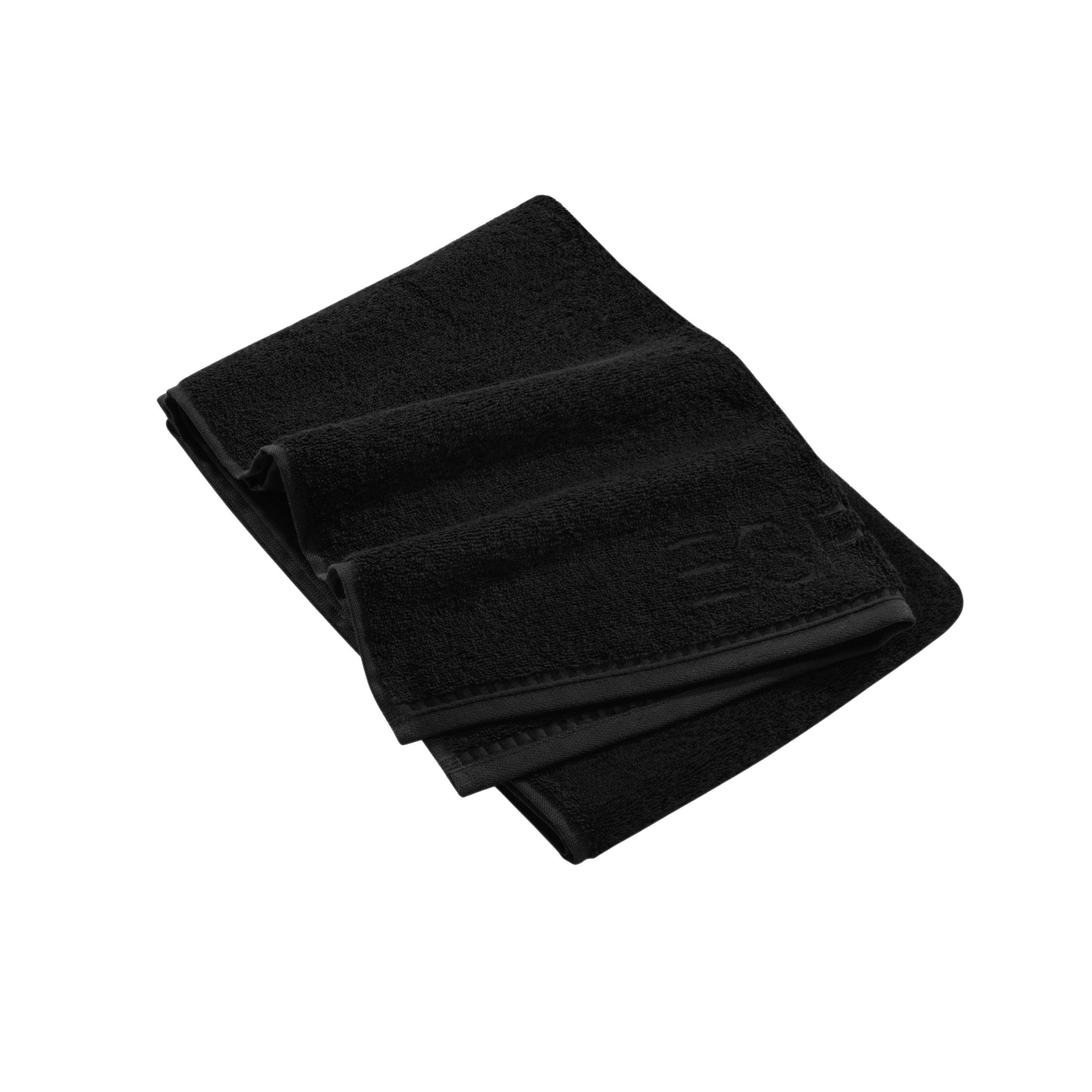 HANDTUCH 100/50 cm MODERN SOLID NOS Esprit Wäsche Schwarz  - Schwarz, Basics, Textil (100/50cm) - Esprit