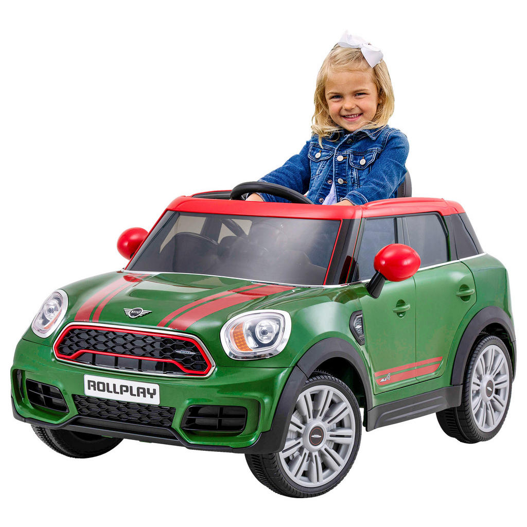Thumbnail - Xxxl Elektro-Kinderauto, Grün, Rot, Schwarz, Metall, Kunststoff, Leder, Lederlook, Color-Finish-Leder, 105x53x58 cm, Spi...